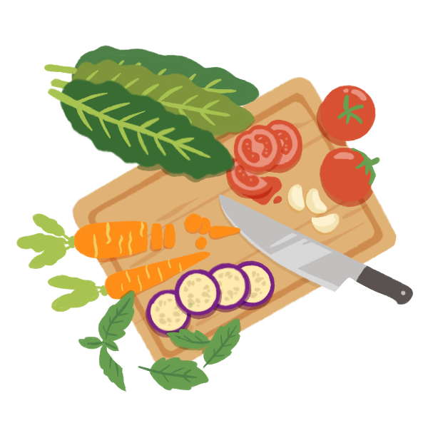 Cutting Produce on Board